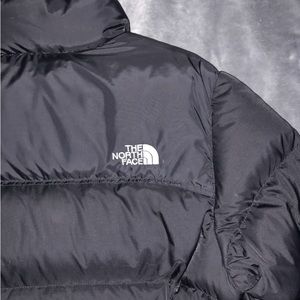 Black North Face Puffer Jacket, women’s large